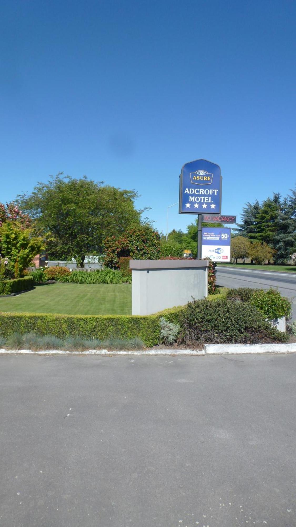 Asure Adcroft Motel Ashburton Zewnętrze zdjęcie