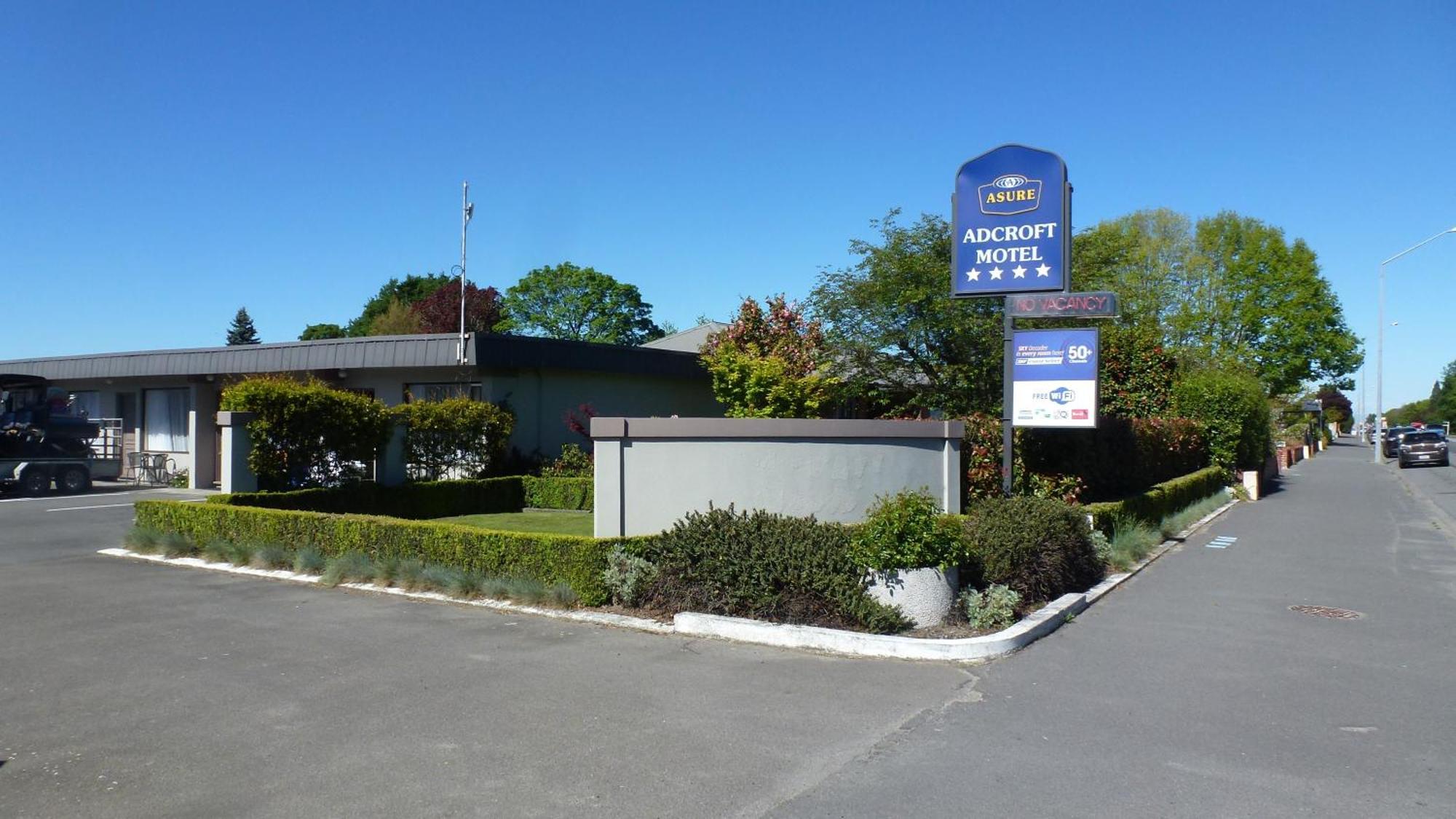 Asure Adcroft Motel Ashburton Zewnętrze zdjęcie