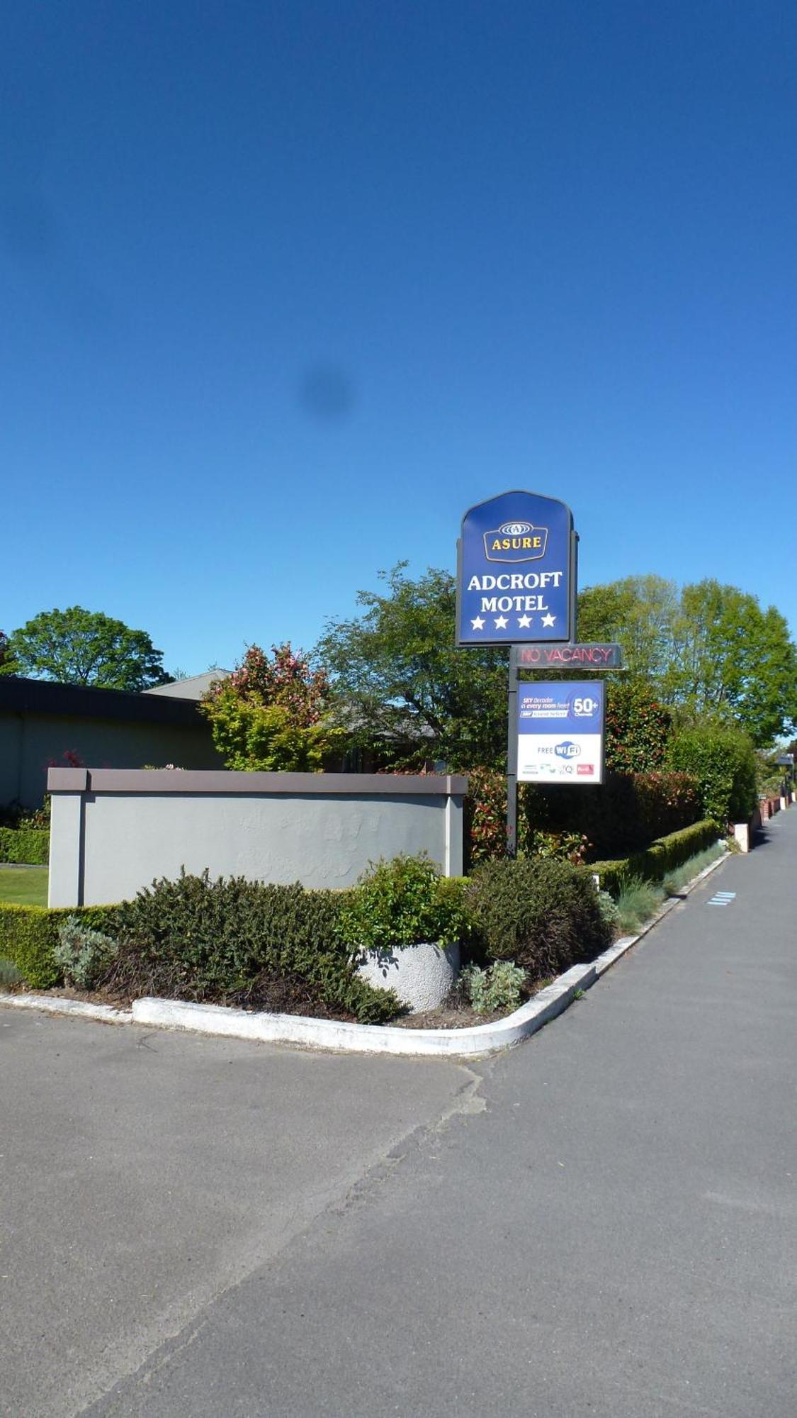 Asure Adcroft Motel Ashburton Zewnętrze zdjęcie