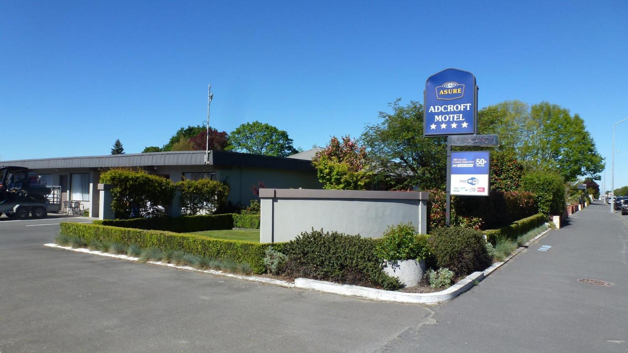 Asure Adcroft Motel Ashburton Zewnętrze zdjęcie